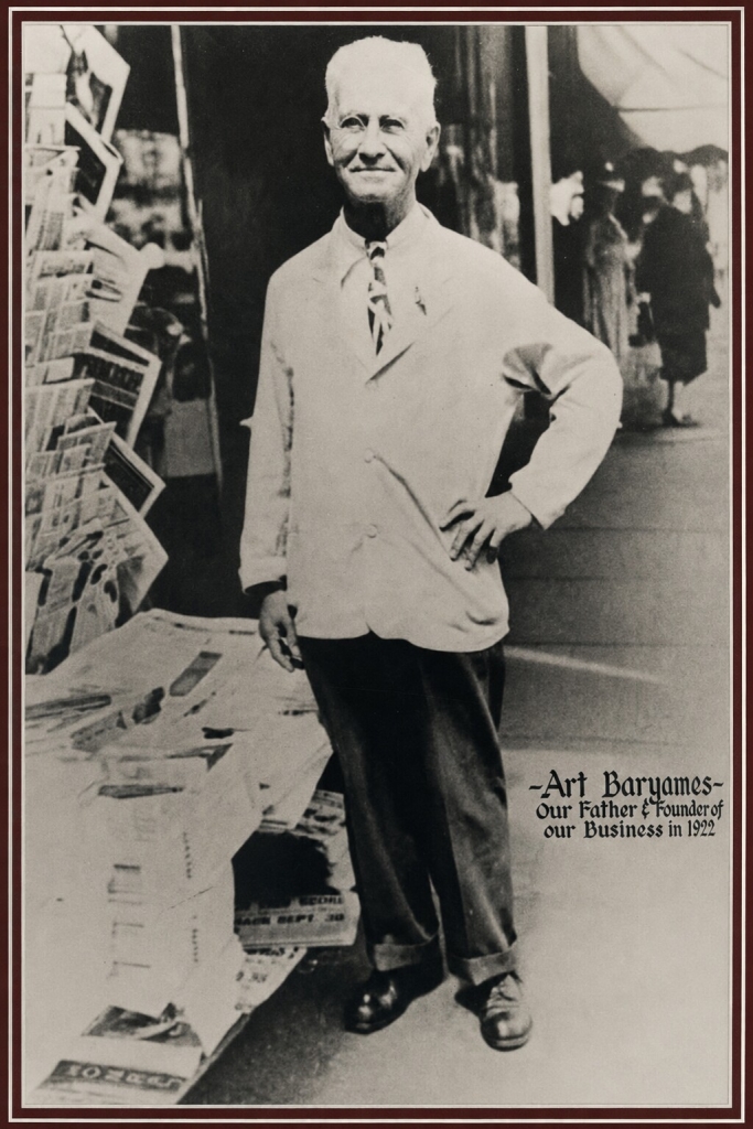 Art Baryames, founder of Baryames Cleaners in 1922