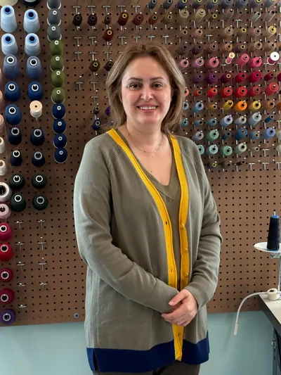 Farnaz, the Baryames tailor at the East Lansing store